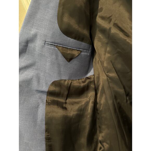MSRP $596 The Kooples Men’s Trend Navy Blue Blazer EU 50/US 40 | SAME DAY SHIP - Picture 7 of 8
